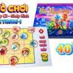 Bộ Ghép Hình kết hợp bộ cờ